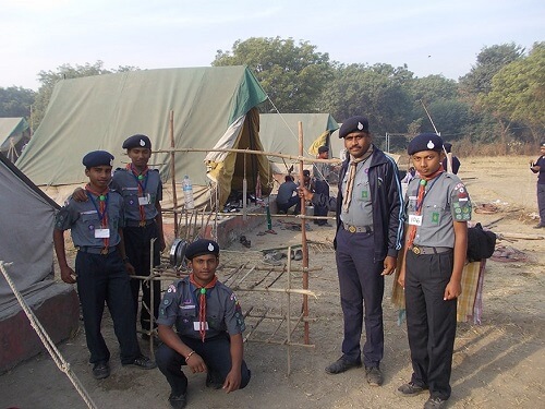 Scouts In President Award Testing Camp