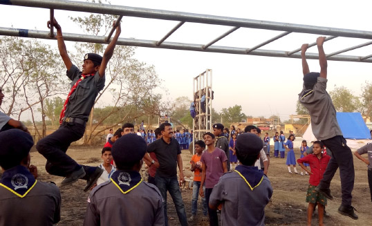 स्काउट्स और गाइड्स साहसिक गतिविधियाँ