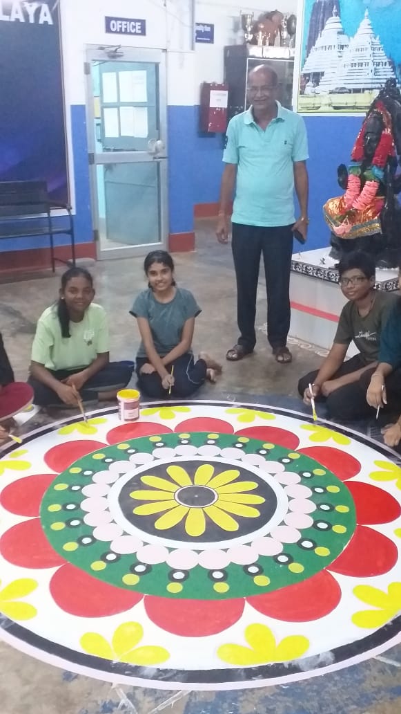 ART EXHIBISTION  BY THE STUDENTS OF MAYURBHANJ
