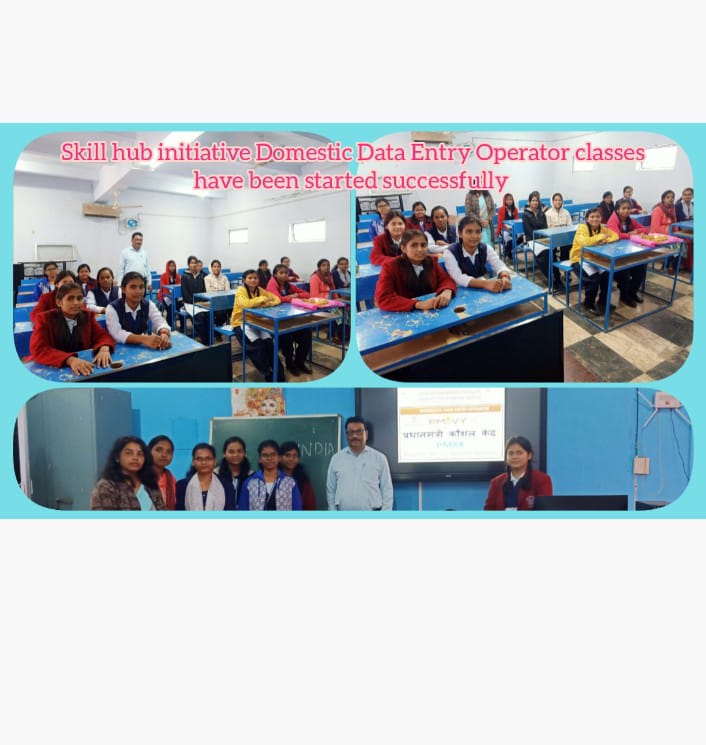 SKILL HUB INITATIVE CLASSES START SUCCESFULY AT JNV MAUYRBHANJ ODISHA