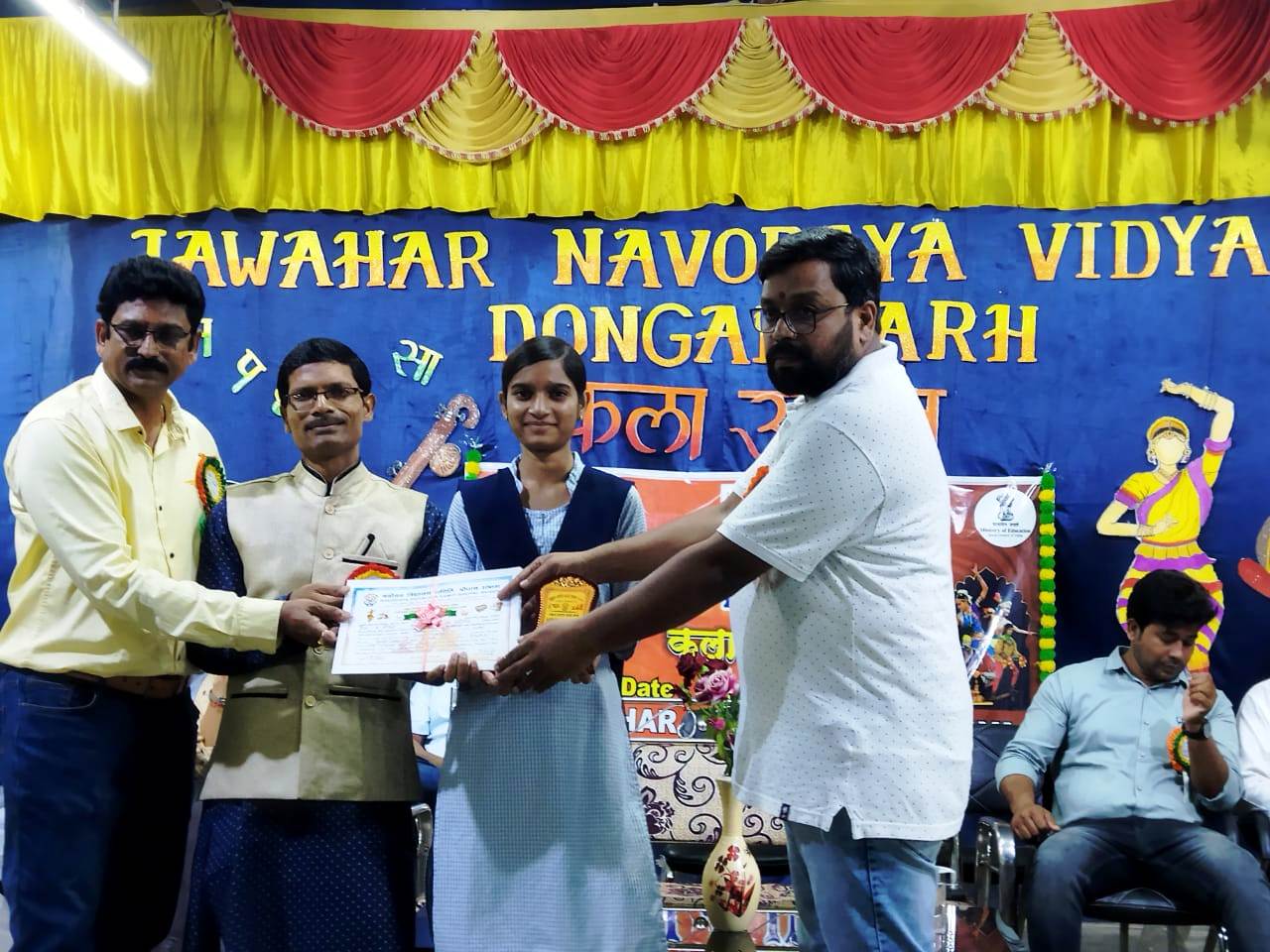 KALA UTSAV AWARDED STUDENT